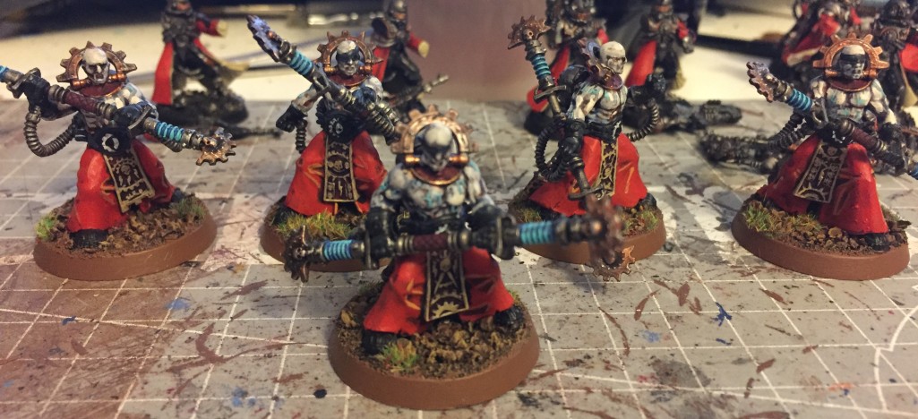 Building up the AdMech and a Battle Report